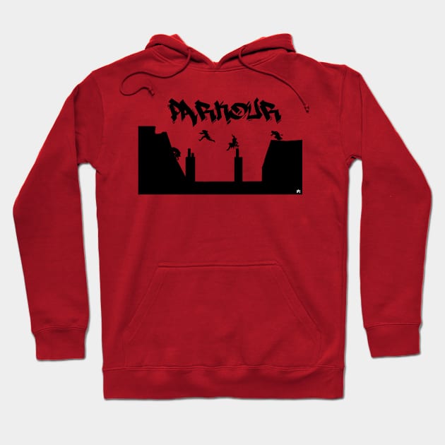 Parkour assassins 2 Hoodie by MIDesign